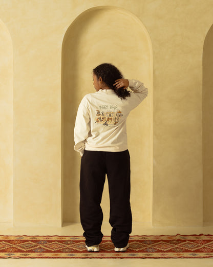 Vahlt Cafe Long Sleeve Tee