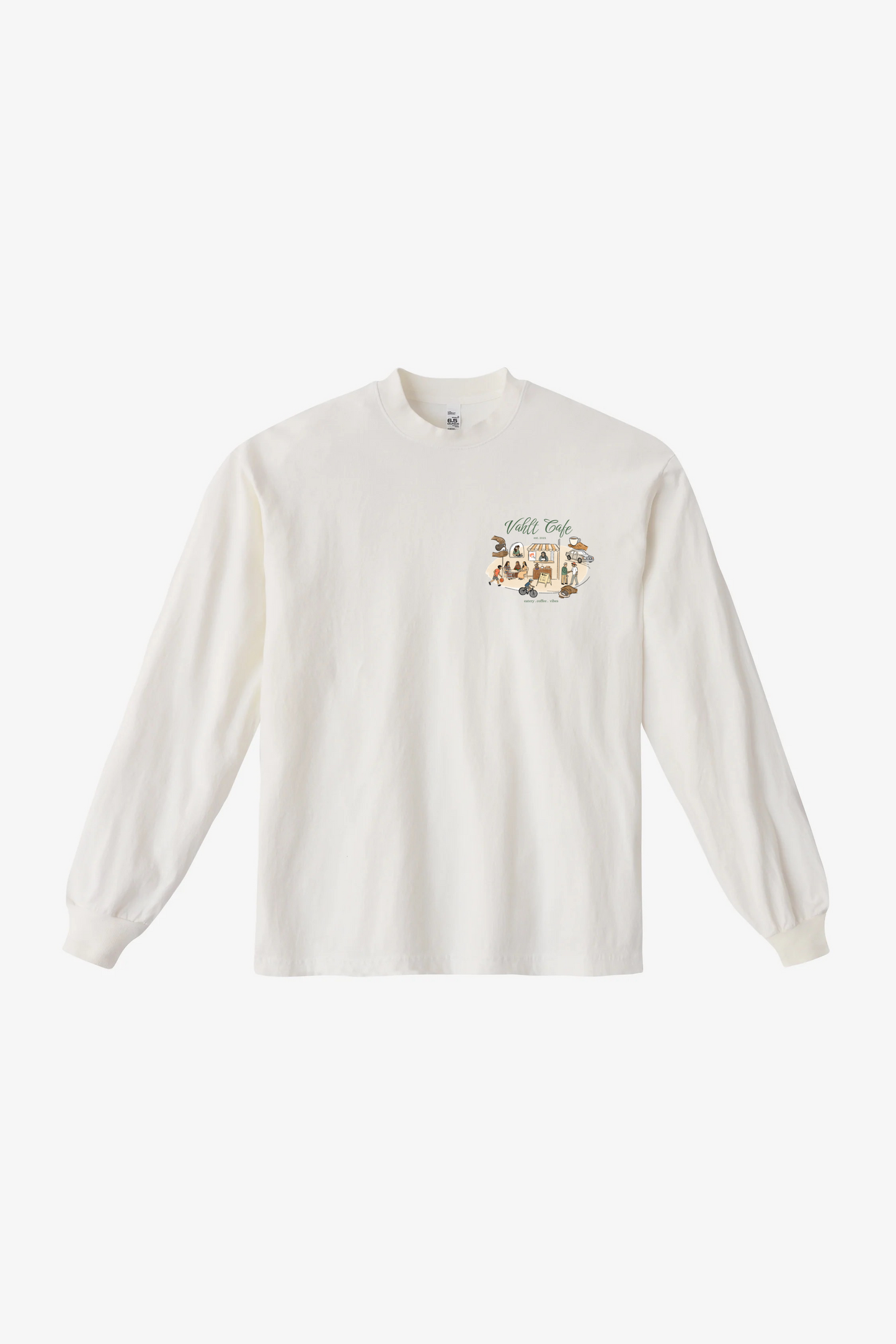 Vahlt Cafe Long Sleeve Tee