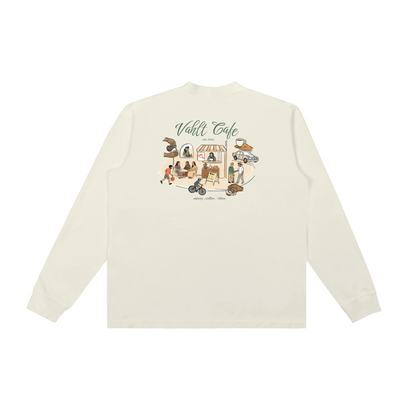 Vahlt Cafe Long Sleeve Tee